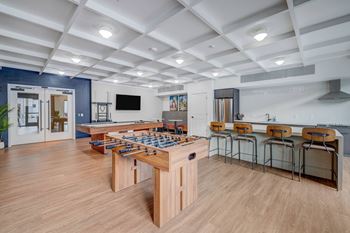 Clubroom with resident lounge seating